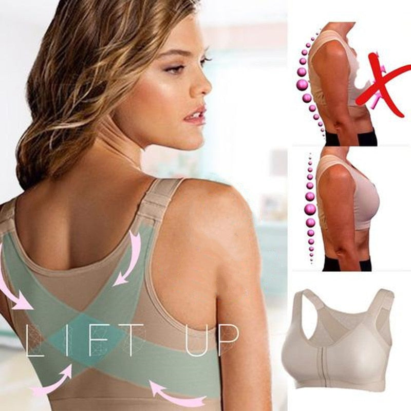 Ladies Posture Corrector Lift Up Bra X-bra Breathable Comfortable Unde –  ShopGoba